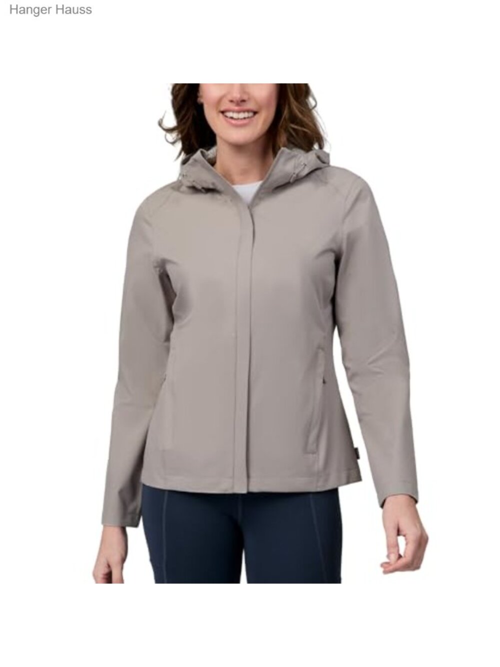 Waterproof Packable Raincoat with Hood Anorak